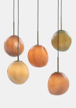 COCOmaison Abby suspension 5*E27 - Multicouleur Sale