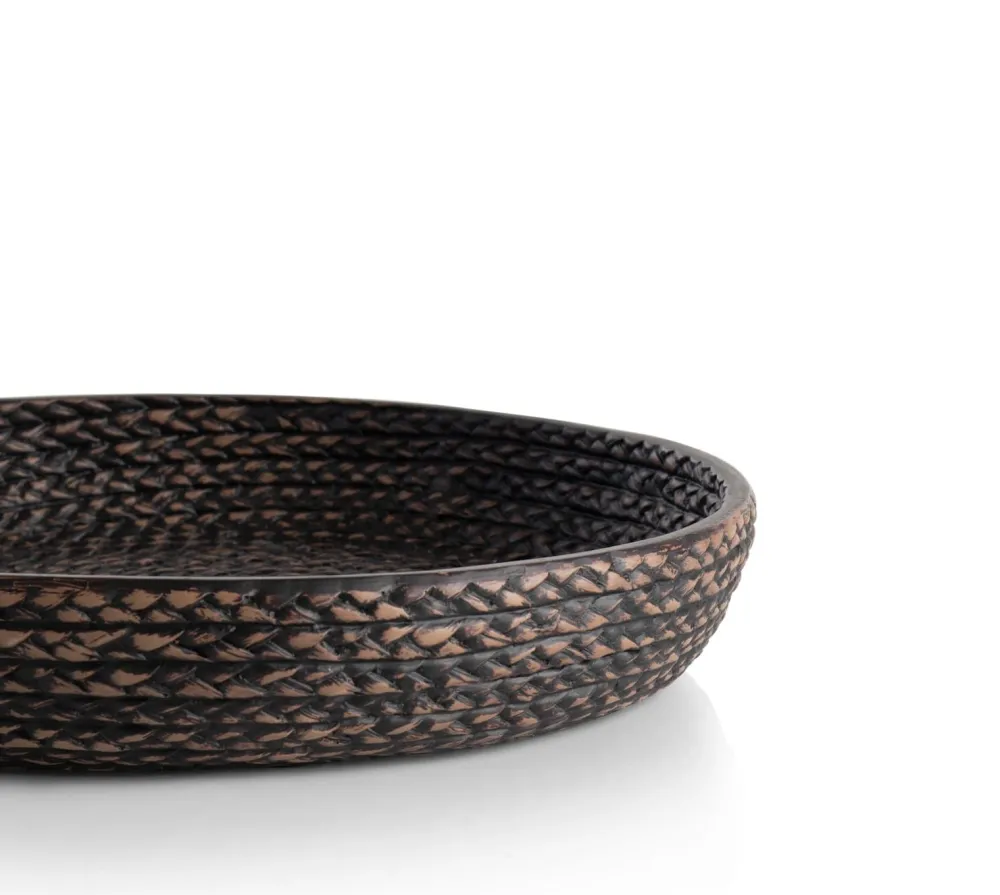 COCOmaison Adam plateau D38,5cm - Noir Sale