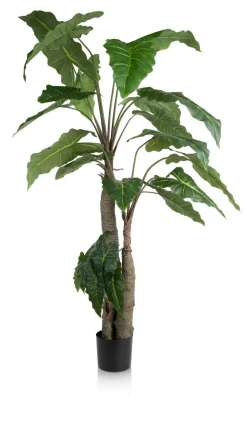 COCOmaison Alocasia Giant Tree H180cm plante artificielle - Vert Outlet