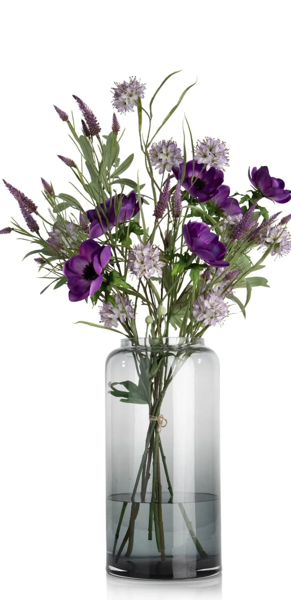 COCOmaison Anemone Spray H75cm fleur artificielle - Violet Outlet