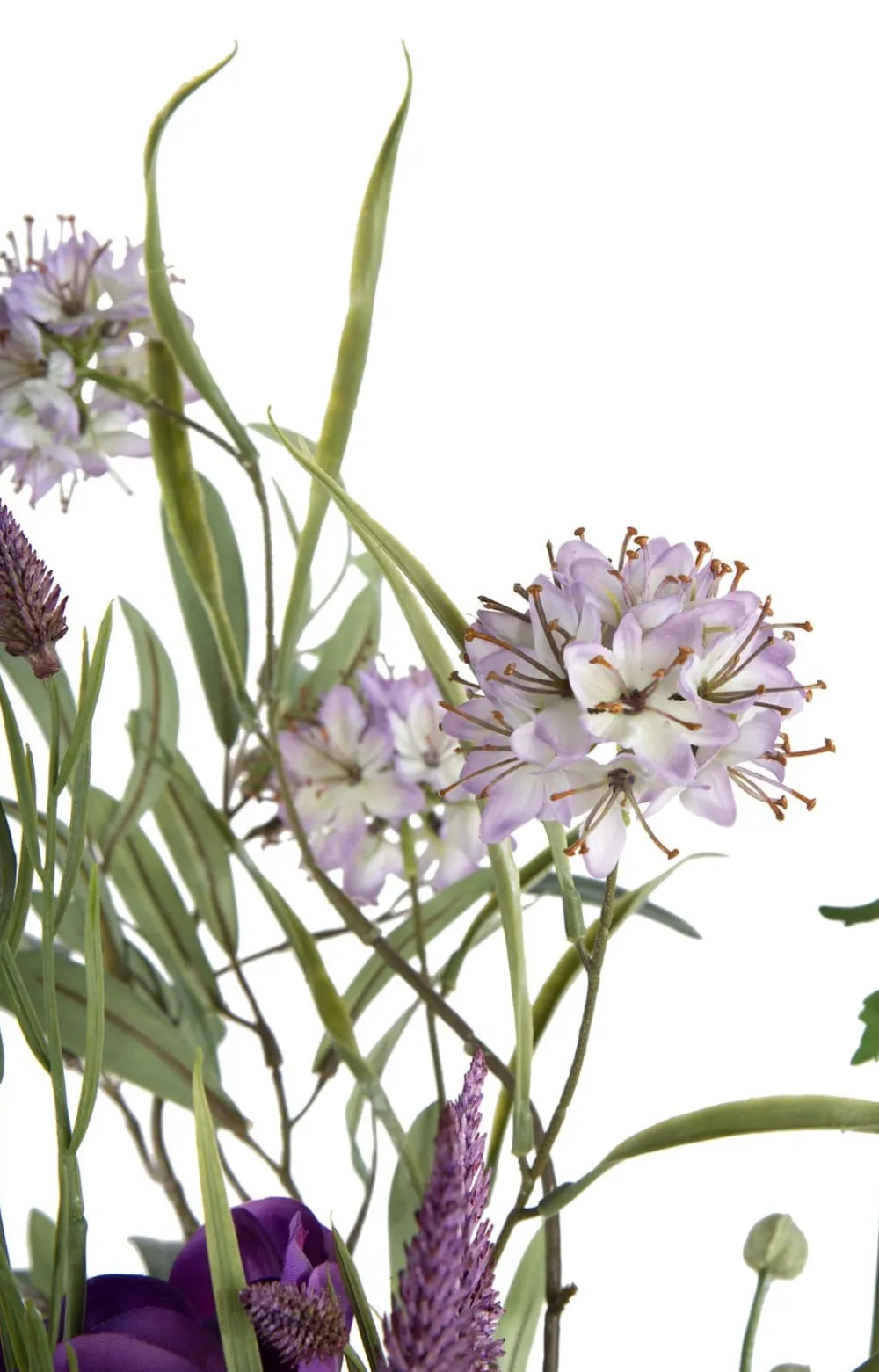 COCOmaison Anemone Spray H75cm fleur artificielle - Violet Outlet