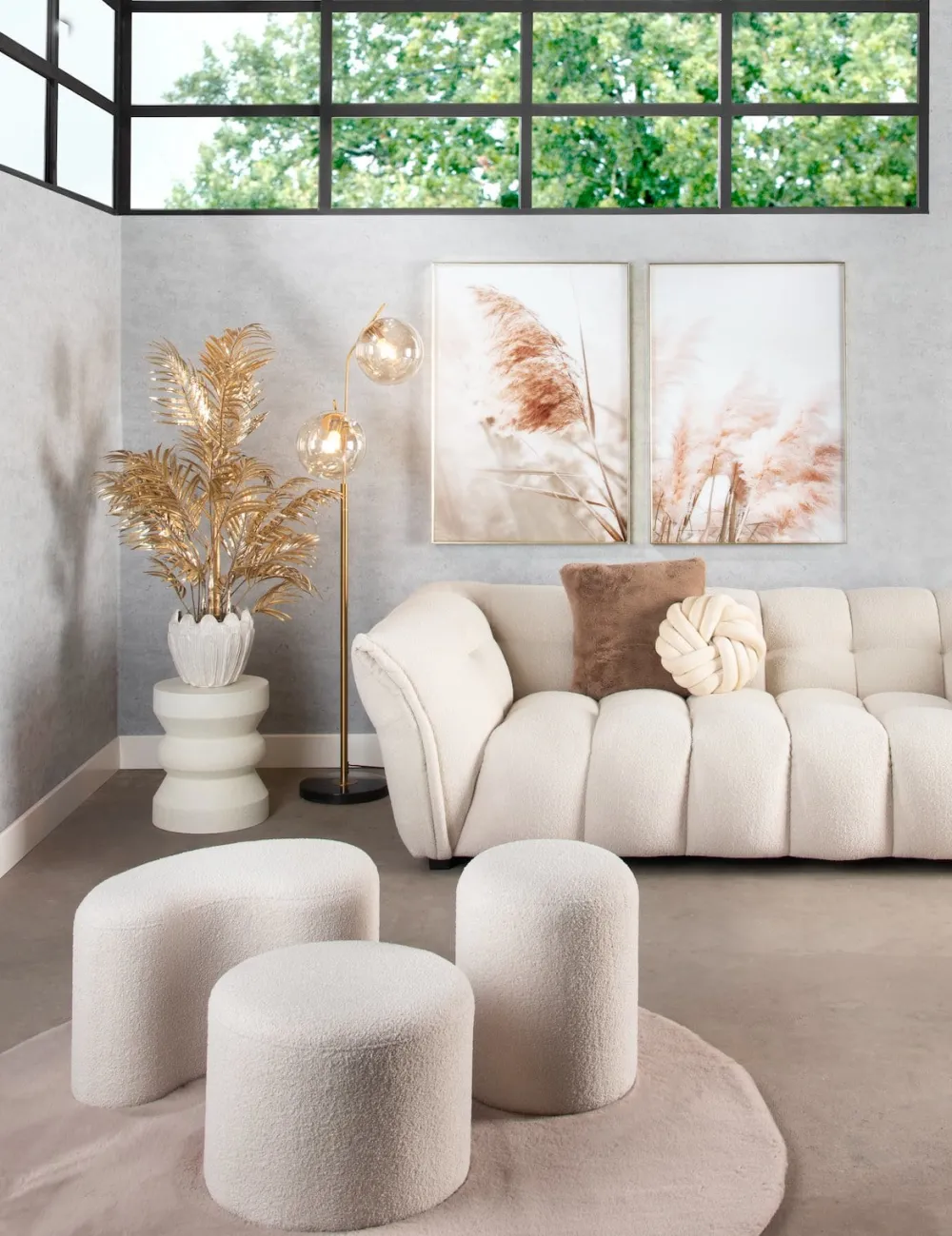 COCOmaison Areca Palm plant H105cm - Or New