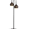 COCOmaison Arjen lampadaire 2*E27 - Noir/Or Hot