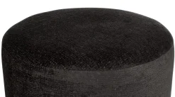 COCOmaison BeautiQ - Chic pouf - ronde 80 cm - Anthracite Sale