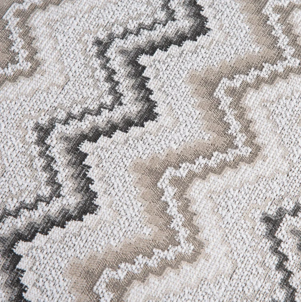 COCOmaison BeautiQ - Lush pouf - ronde 42 cm - Anthracite Clearance