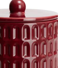 COCOmaison Bisko pot H16.5cm - Bordeaux Sale