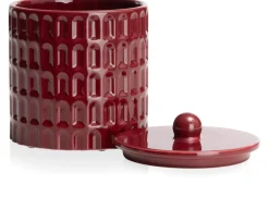 COCOmaison Bisko pot H16.5cm - Bordeaux Sale