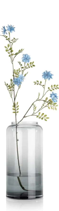 COCOmaison Blossom Spray H91cm fleur artificielle - Bleu Sale