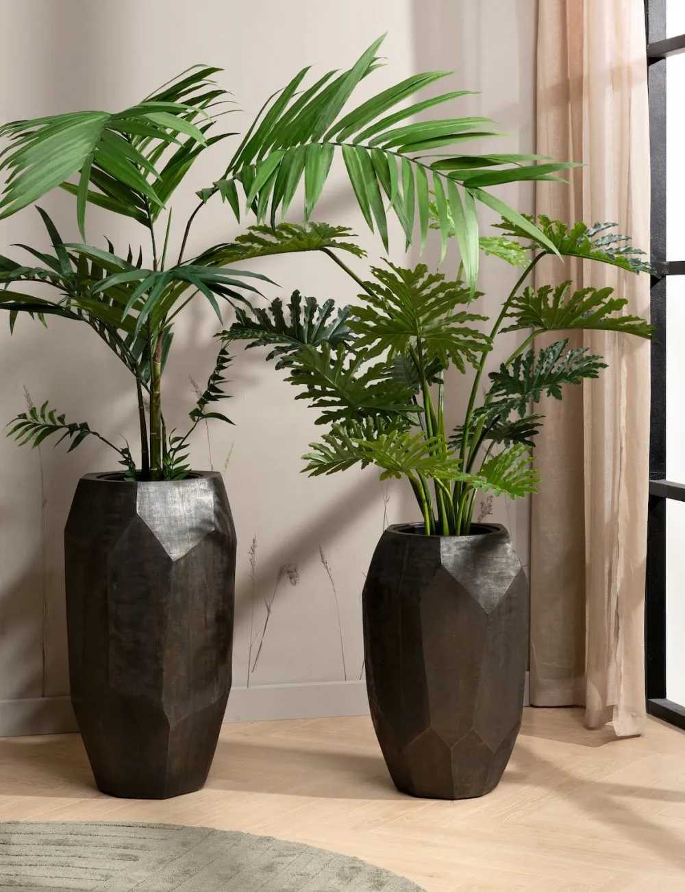 COCOmaison Bolsena pot H90cm - Bronze Outlet