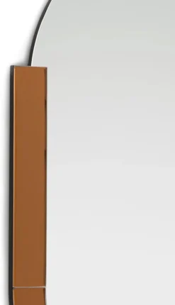 COCOmaison Brad miroir 60x90cm - Orange