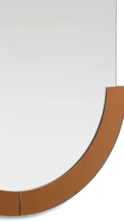 COCOmaison Brad miroir 60x90cm - Orange