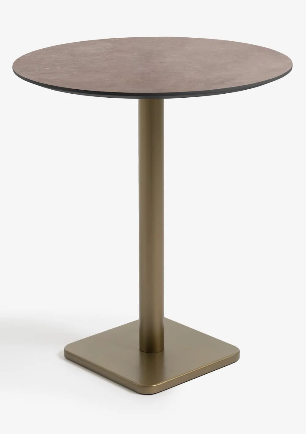 COCOmaison Brest table de bar stone rust D80cm - Or New