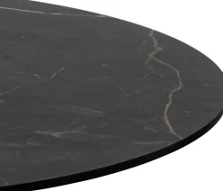 COCOmaison Brest table de bistrot marble onyx D80cm - Or New