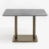 COCOmaison Brest table de bistrot stone anthracite 120x75cm - Or Online