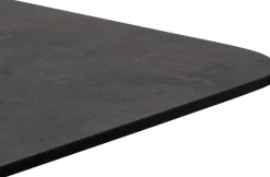 COCOmaison Brest table de bistrot stone anthracite 120x75cm - Or Online