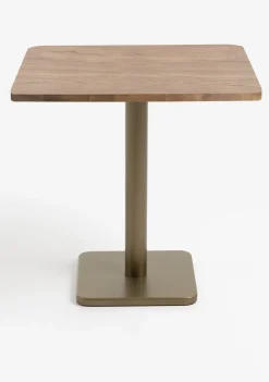 COCOmaison Brest table de bistrot vintage oak 75x75cm - Or Sale