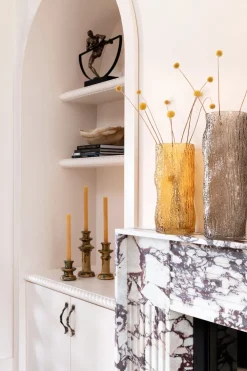 COCOmaison Brisk vase H32cm - Ambre Clearance