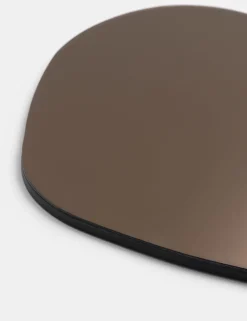 COCOmaison Chez miroir 50x65cm - Brun Discount