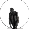 COCOmaison Circle Lady figurine H54cm - Noir Clearance
