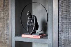 COCOmaison Circle Lady figurine H54cm - Noir Clearance