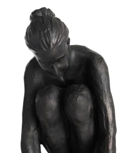 COCOmaison Circle Lady figurine H54cm - Noir Clearance