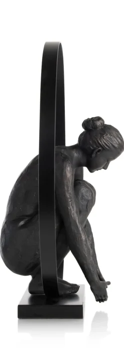COCOmaison Circle Lady figurine H54cm - Noir Clearance