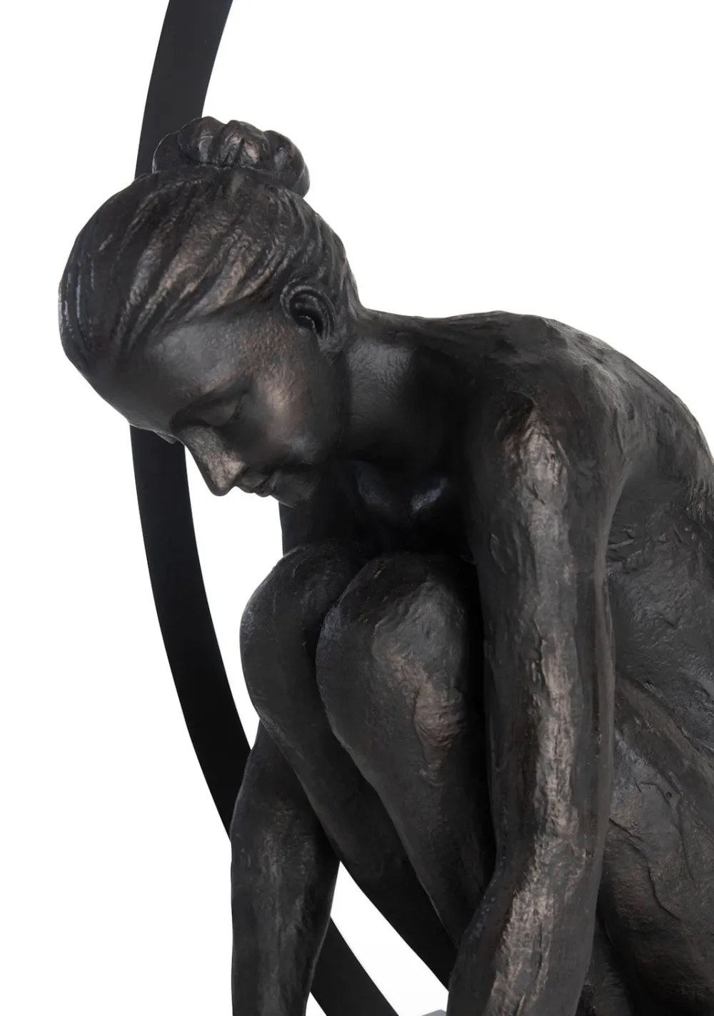 COCOmaison Circle Lady figurine H54cm - Noir Clearance