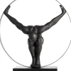 COCOmaison Circle Man figurine H58cm - Noir Sale