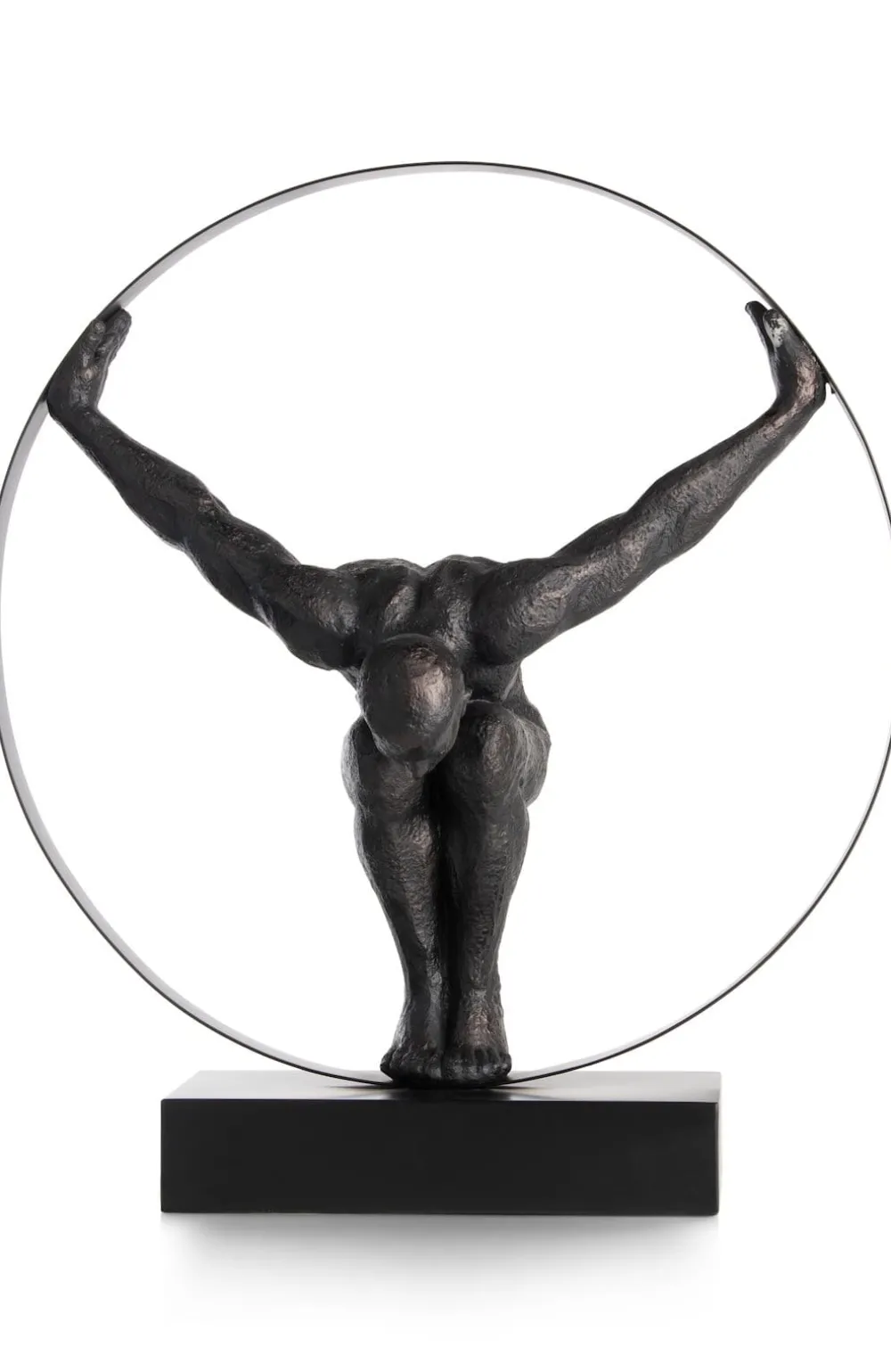 COCOmaison Circle Man figurine H58cm - Noir Sale
