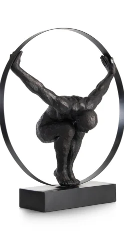 COCOmaison Circle Man figurine H58cm - Noir Sale