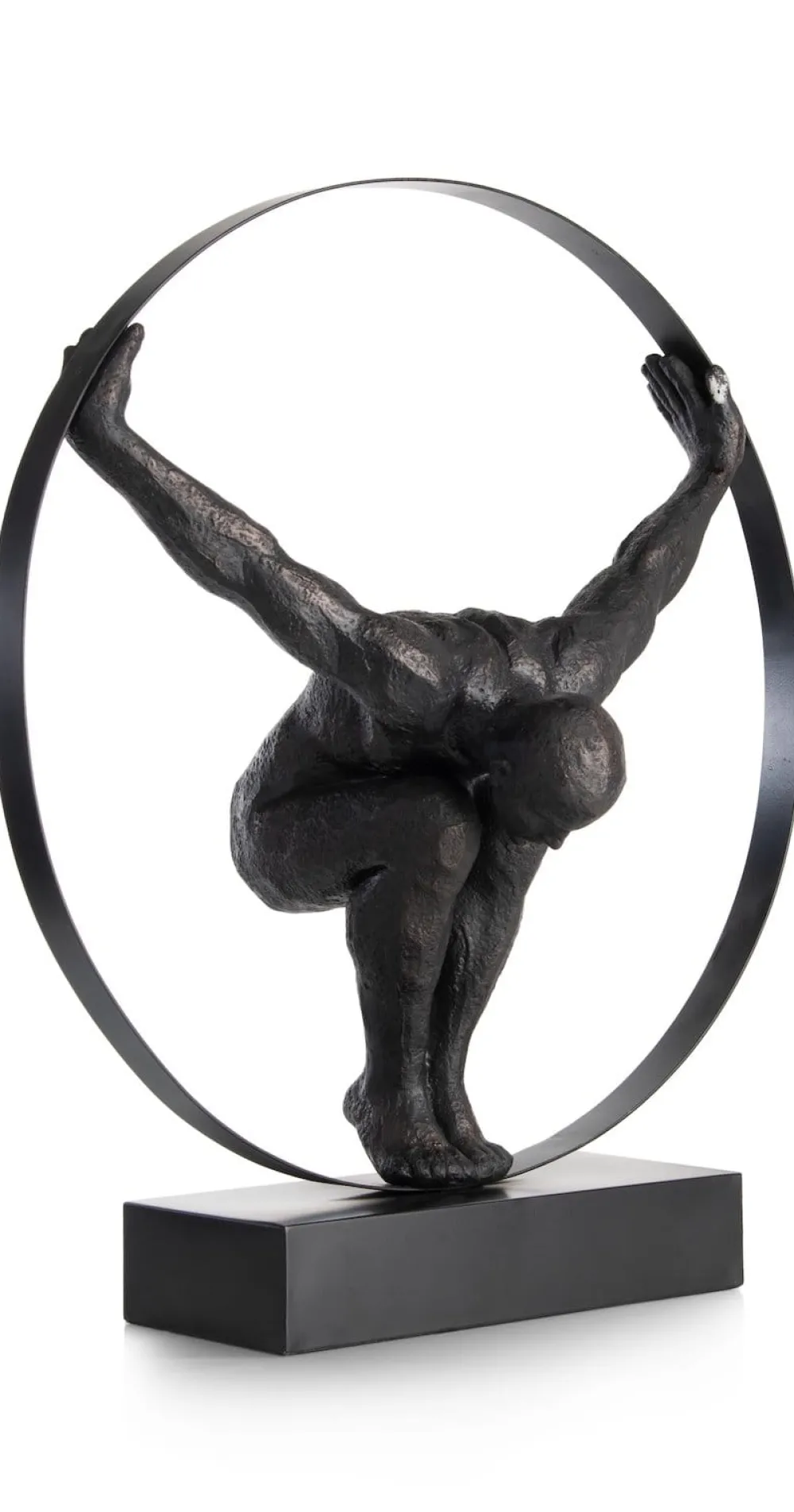 COCOmaison Circle Man figurine H58cm - Noir Sale