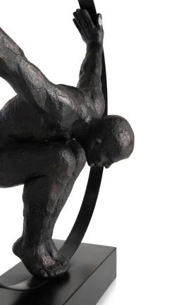 COCOmaison Circle Man figurine H58cm - Noir Sale