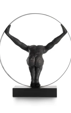 COCOmaison Circle Man figurine H58cm - Noir Sale