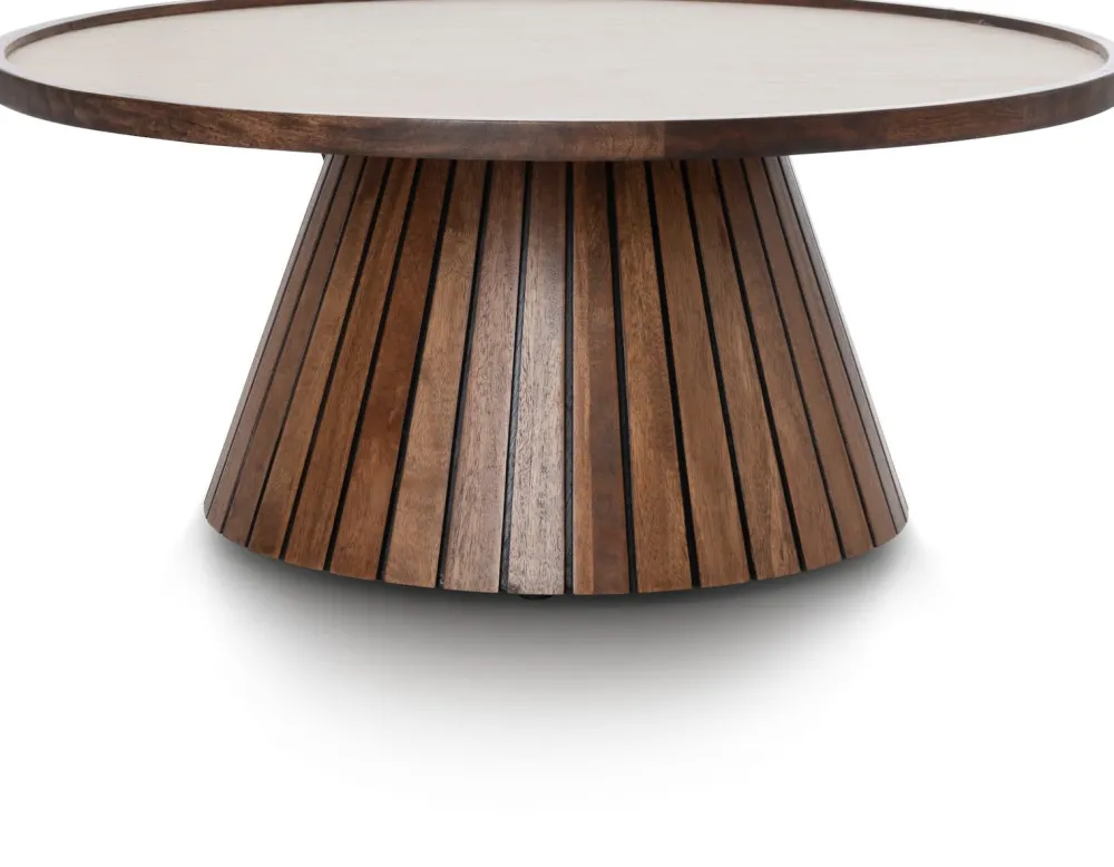 COCOmaison Cleo table basse H34cm - Brun Outlet