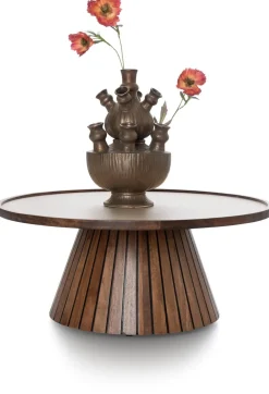 COCOmaison Cleo table basse H34cm - Brun Outlet