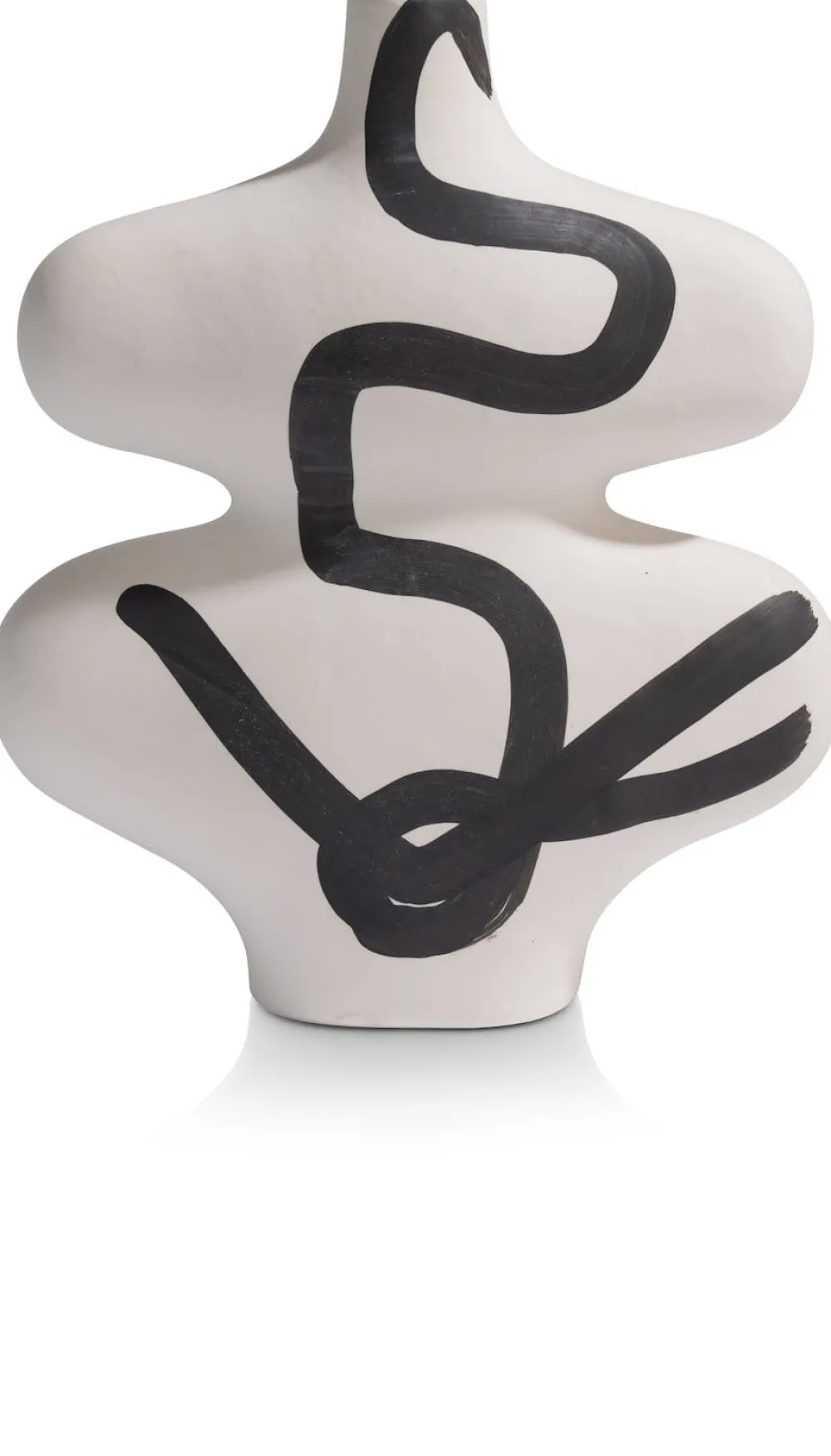 COCOmaison Curvy vase H35cm - Multicouleur Clearance