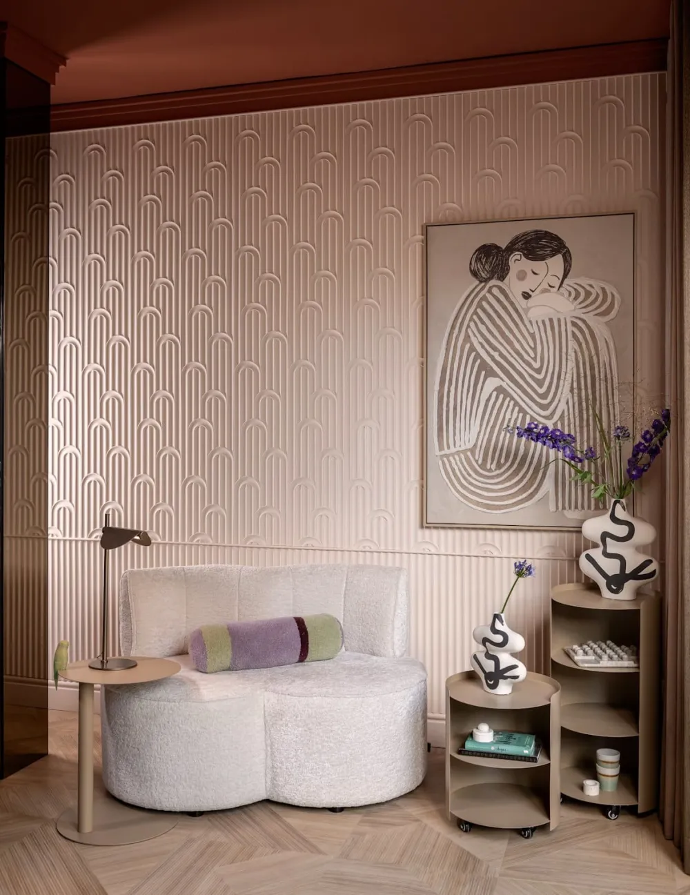 COCOmaison Curvy vase H35cm - Multicouleur Clearance