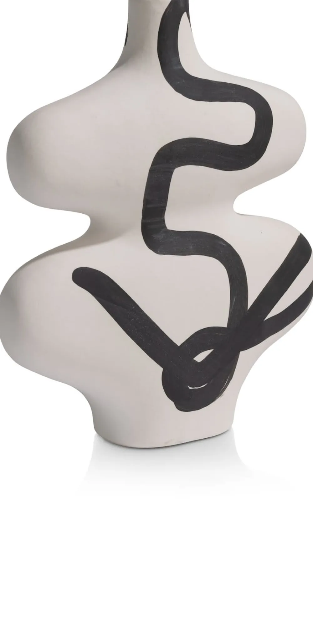 COCOmaison Curvy vase H35cm - Multicouleur Clearance