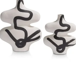 COCOmaison Curvy vase H35cm - Multicouleur Clearance