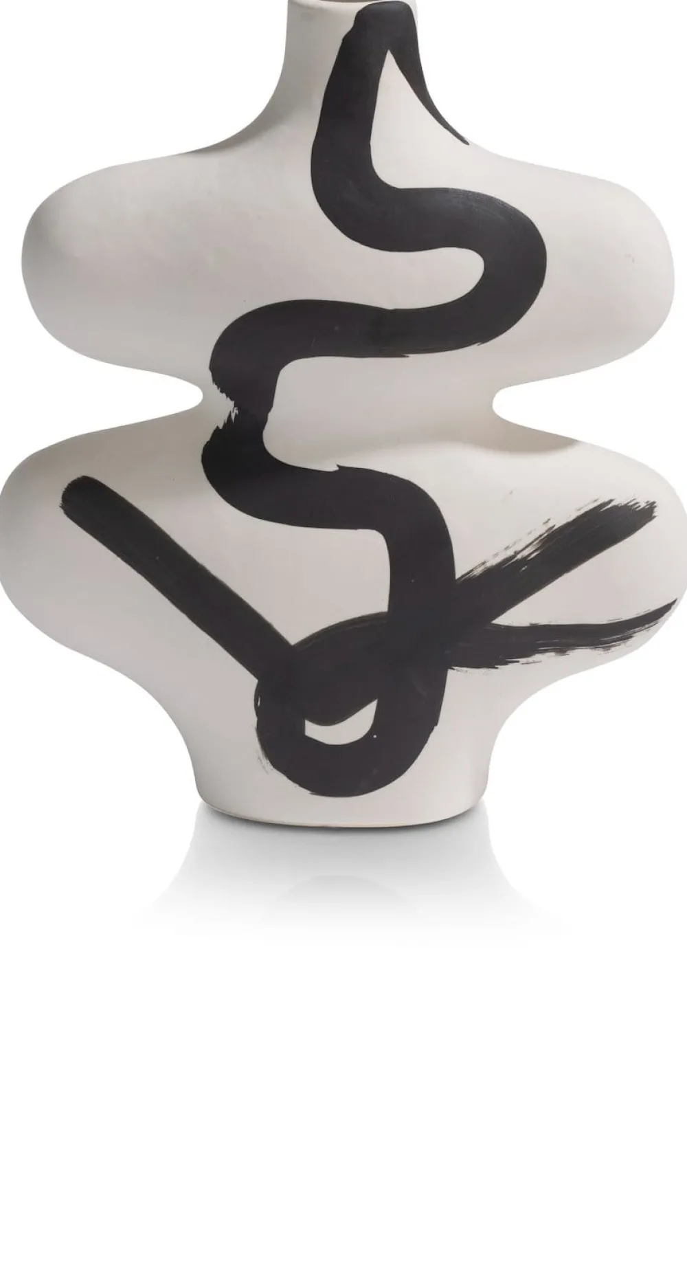 COCOmaison Curvy vase H26cm - Multicouleur Discount