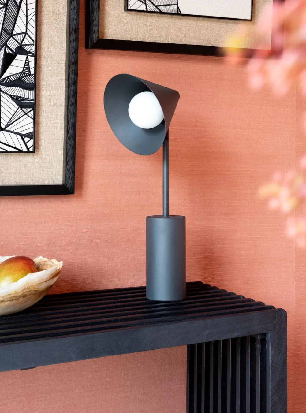 COCOmaison Daan lampe de table 1*G9 - Noir Hot