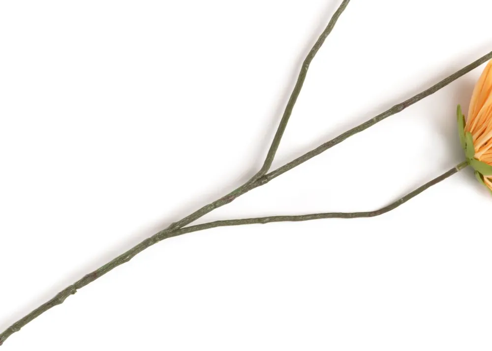 COCOmaison Dahlia Spider Spray fleur artificielle H75cm - Orange Online