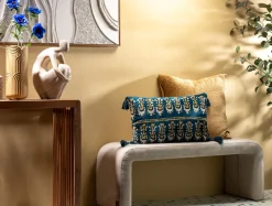 COCOmaison Daisy coussin 40x60cm - Bleu Sale