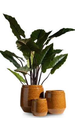 COCOmaison Dalila pot H20cm - brun Clearance