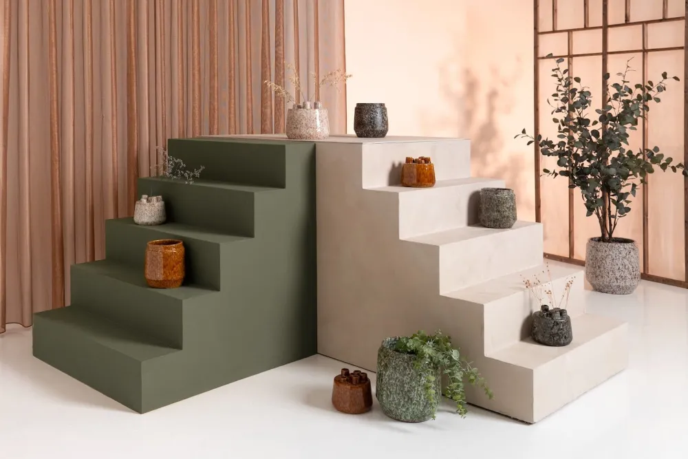 COCOmaison Dalila pot H28cm - brun Clearance