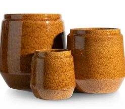 COCOmaison Dalila pot H28cm - brun Clearance