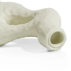 COCOmaison Debra vase H32cm - Couleur creme Clearance