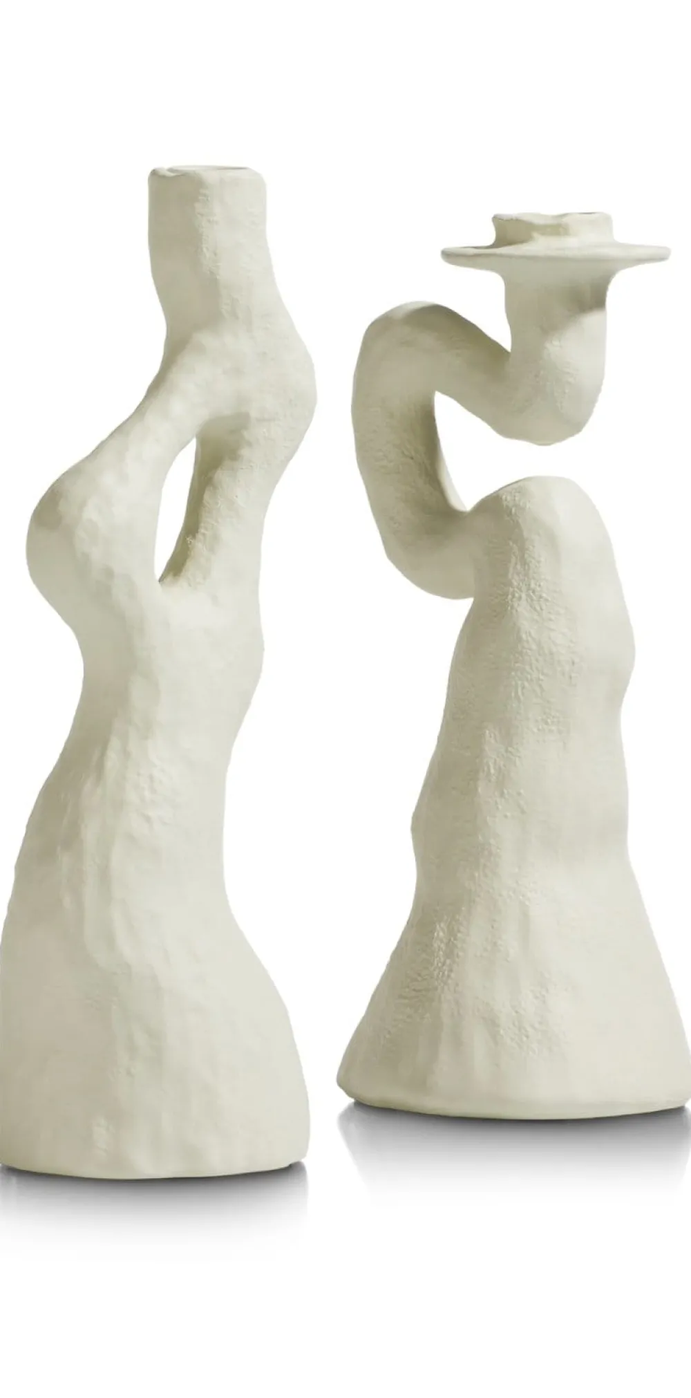 COCOmaison Debra vase H32cm - Couleur creme Clearance