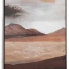 COCOmaison Desert peinture 100x140cm - Brun Outlet