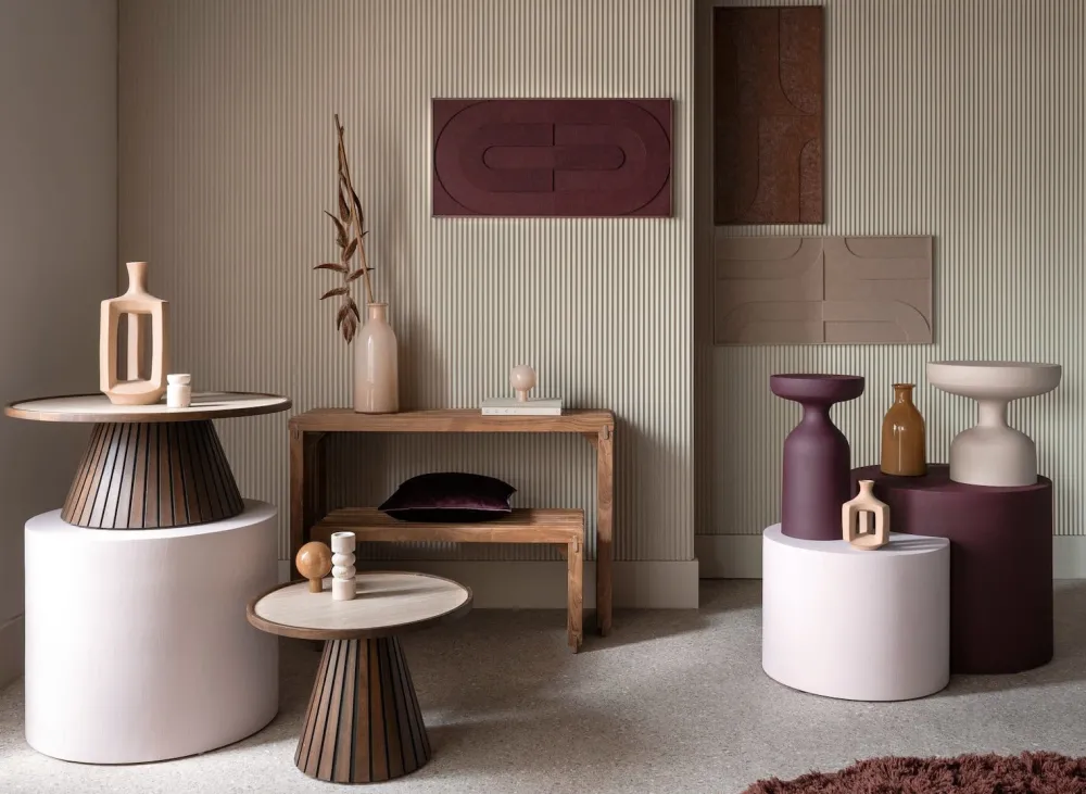 COCOmaison Dion table d'appoint H53cm - Violet Sale